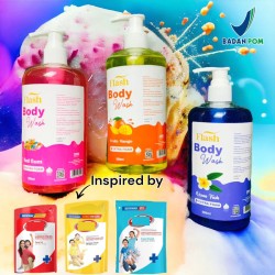 SABUN MANDI Cair PUMP 500ml Repack Refill